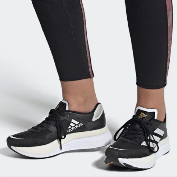 adidas Adizero Boston 10 W Black - Picture 2 of 10